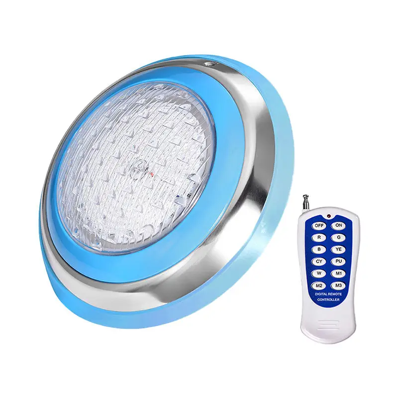 IP68 Stainless Steel LED Pool Lights 24V RGB Underwater Lighting 6W-24W Warm White Blue Pressure Control Portable Anti-Slip CE