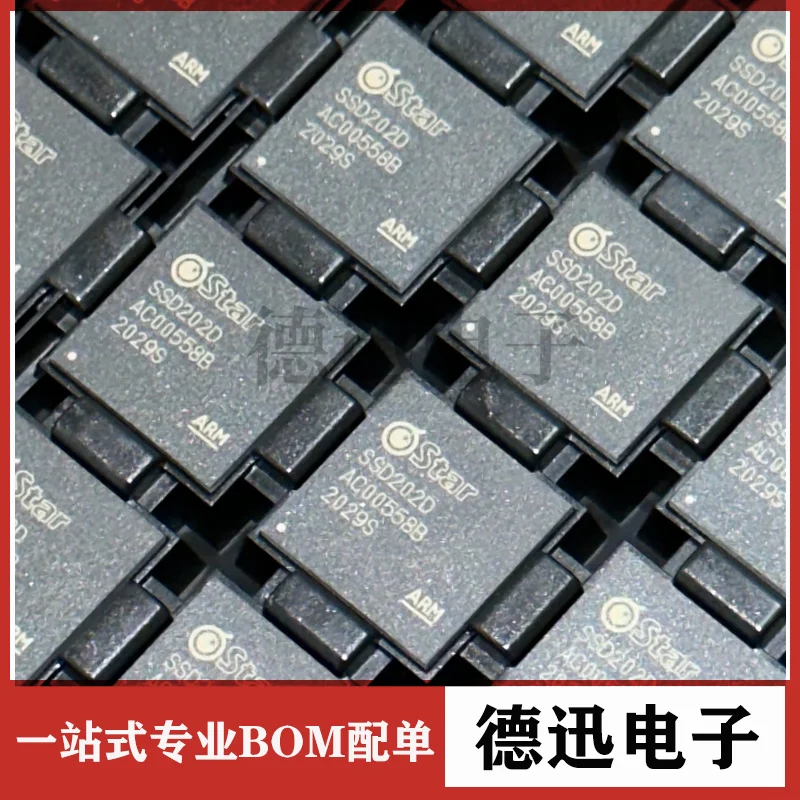 

New original SSD202D QFN128 video decoder IC chip