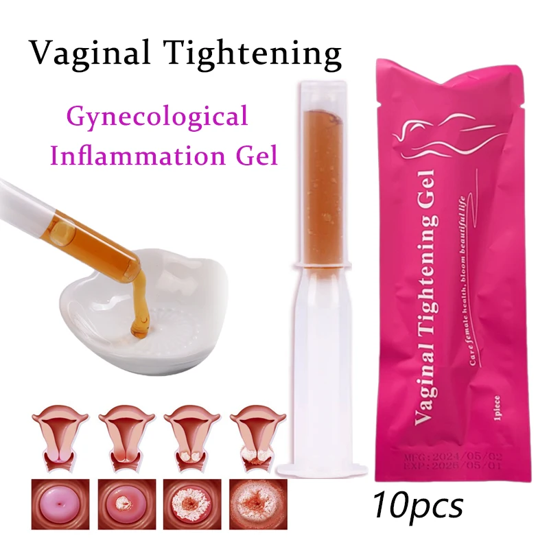 

10-20pcs/Gynecological Vaginal Clean Gel Contraction The Uterus Vaginal Clean Anti Inflammatory Women Care Gel Hygienic Products