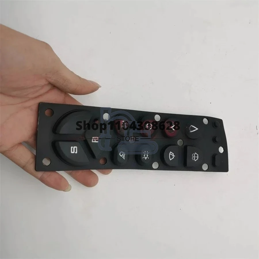 WIPER WASH LAMP SWITCH KOBELCO Excavator Sticker,SK120-5,SK200-5,SK200-5.5,SK210-5.SK130-5