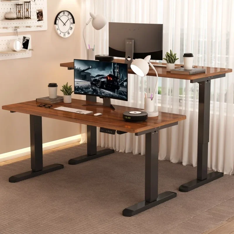 Multi Functional Electric Lifting Desk, Computer Learning Desk, Home Office Desk,Adjustable Workbench Adjustable Computer Table