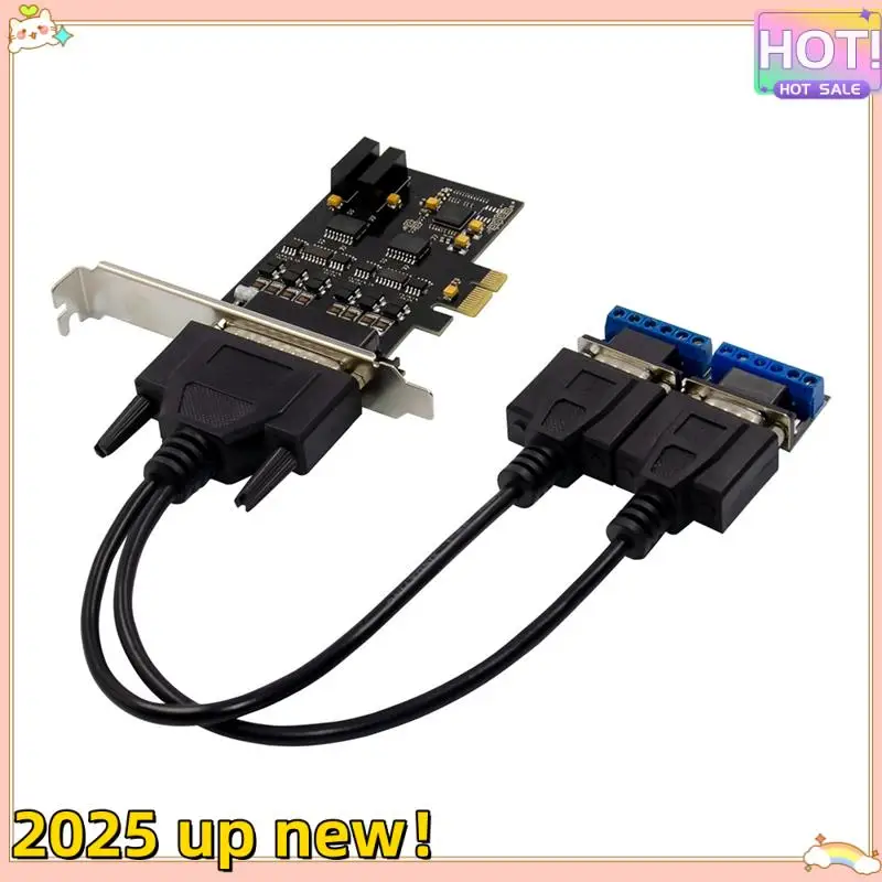 

Control Card ST335 Pcie X1 17V352 2S Industrial RS232/RS485 Multifunctional Convenient Communication Control Card Replacement