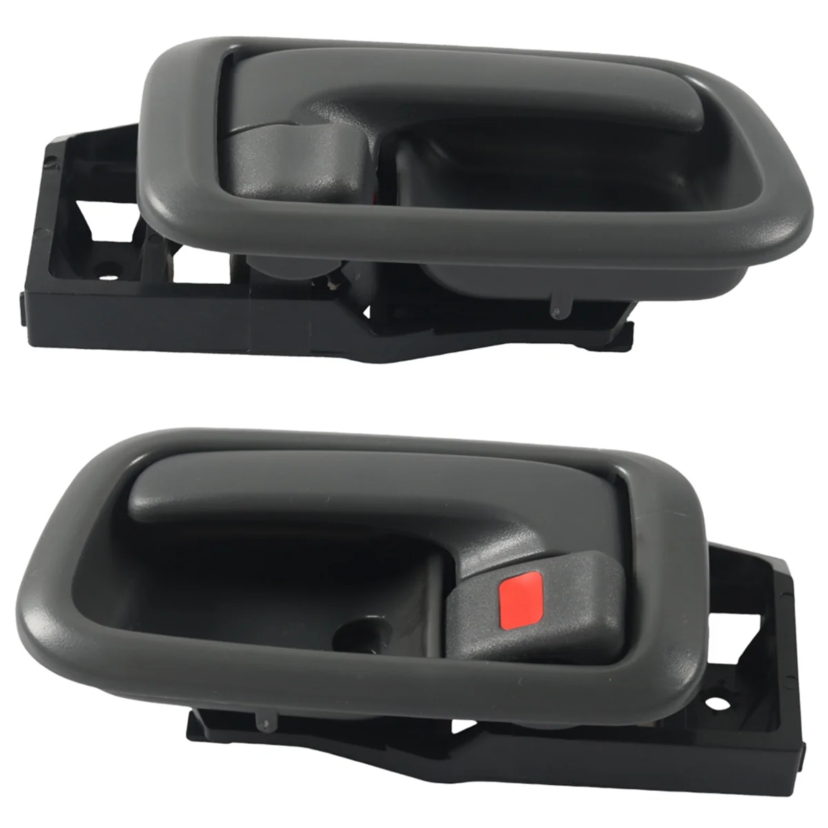 Interior Door Handle for Toyota Tundra 2000-2006 Sequoia 2001-2007, 69206-0C010 69278-0C10 69205-0C010 69277-0C10 Gray