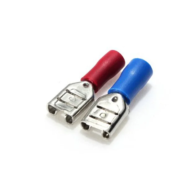 

360Pcs 9 Types Insulated Crimp Terminals Red Blue PVC Tinplate Kit Electrical Wiring Connectors Secure Connection