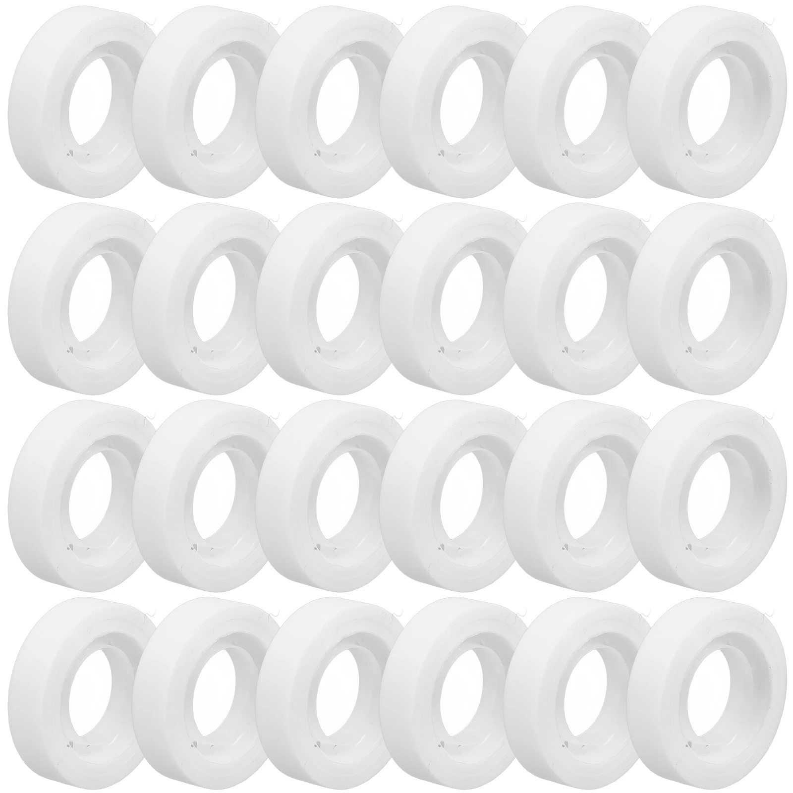 

24pcs 24 Rolls Correction Tape 12mm White Writable Matte for Students Clear Tape Gift Wrapping Bulk Clear Bopp Adhesive