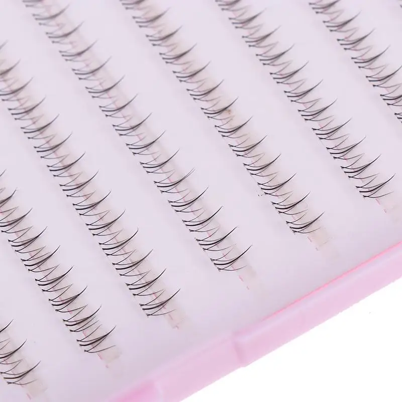 1 Set Comic Lower Lash Extension Clusters No Glue Need Bottom Eyelashes Natural Self Adhesive False Eyelashes Eye Makeup Tool