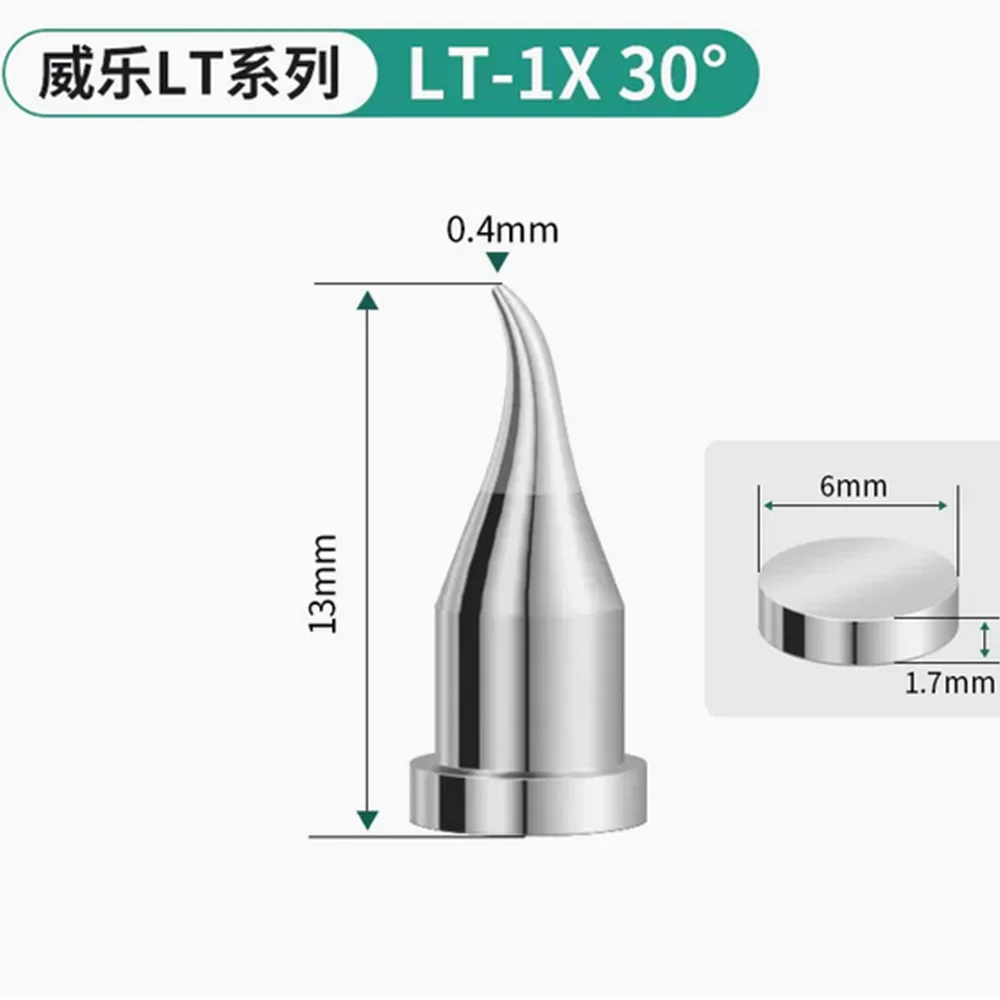 1pcs LT Series Solder Tips Compatiable with Weller WSD81 WD1000 WSP80 WP80