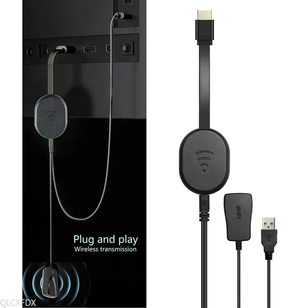 جديد E38 1080P TV Stick 2.4G 5G لاسلكي واي فاي عرض دونغل استقبال مرآة شاشة العارض ليوتيوب لنظام أندرويد iOS لينكس