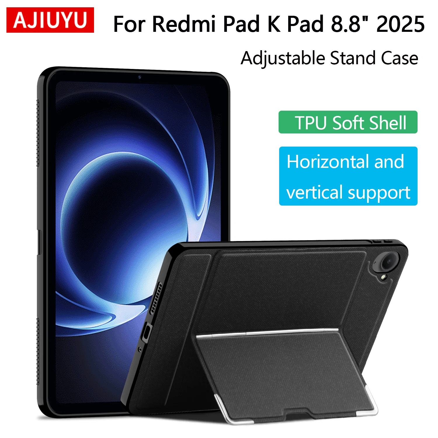 

Чехол для Xiaomi Redmi K Pad 2025 8,8-дюймовый чехол-подставка для планшета Redmi K Pad Red Mi KPad 8,8 дюйма, задняя крышка, защитный чехол