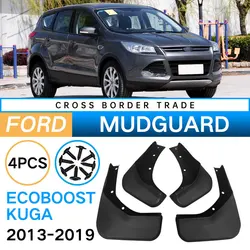 Car Mud Flaps For Ford EcoBoost Kuga Escape 2013 to 2018  Splash Guards Mudguards Fender Front And Rear Wheel Accessories