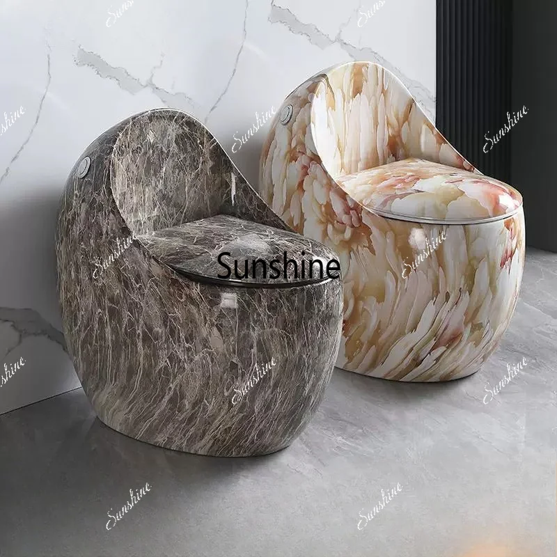 Small apartment toilet pumping siphon personalized creativity
