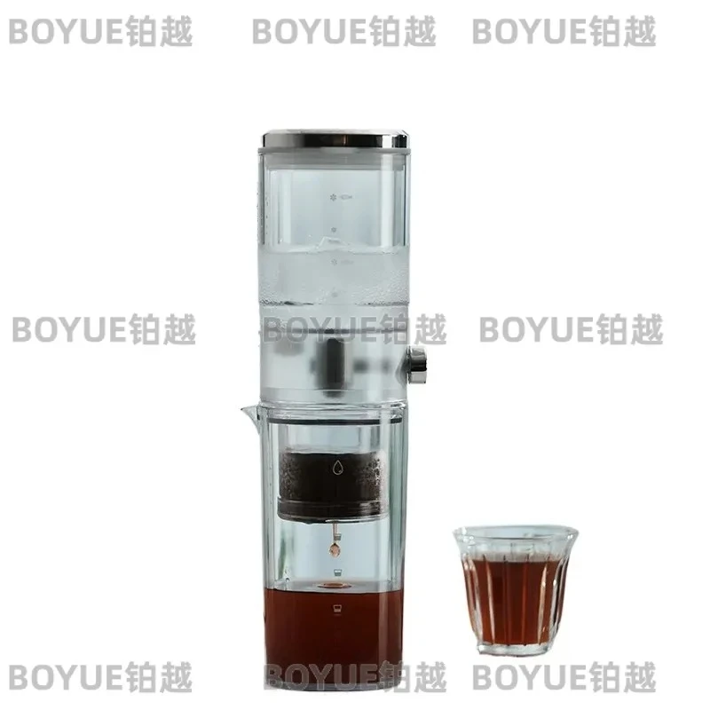 Large Capacity Cold Brew Coffee Maker Glass Drip Filter Pot for Iced Coffee Home Hand Brewing Device Slow Dripper Carafe