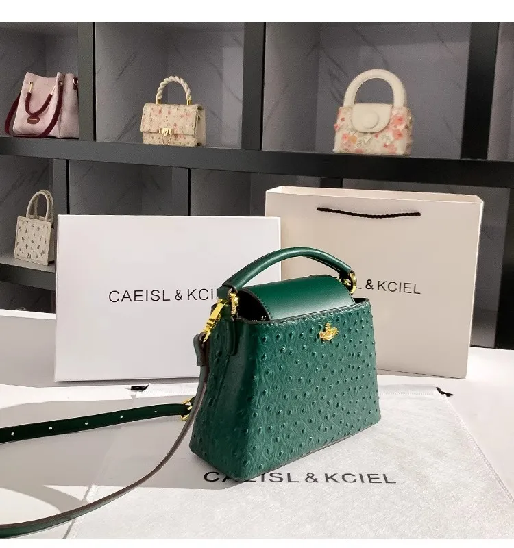 Fashion Dots High Quality Bucket Bag Textured Women Handbag Large Capacity Casual Bag Lady Purse Shoulder Messenger Bag