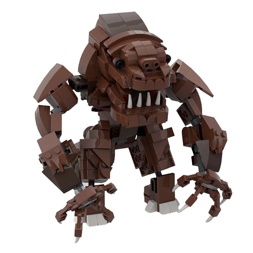 Space War Movie Rancor Model Large Semi-sentient Reptilian Carnivores Building Blocks Toys 459 Pieces for Adults Collection