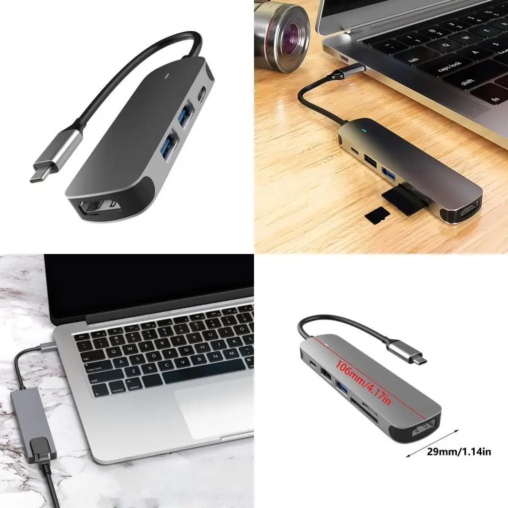 

Y1UB 4/6-портовый разветвитель концентраторов USB3.0 с быстрой передачей данных для устройств типа C