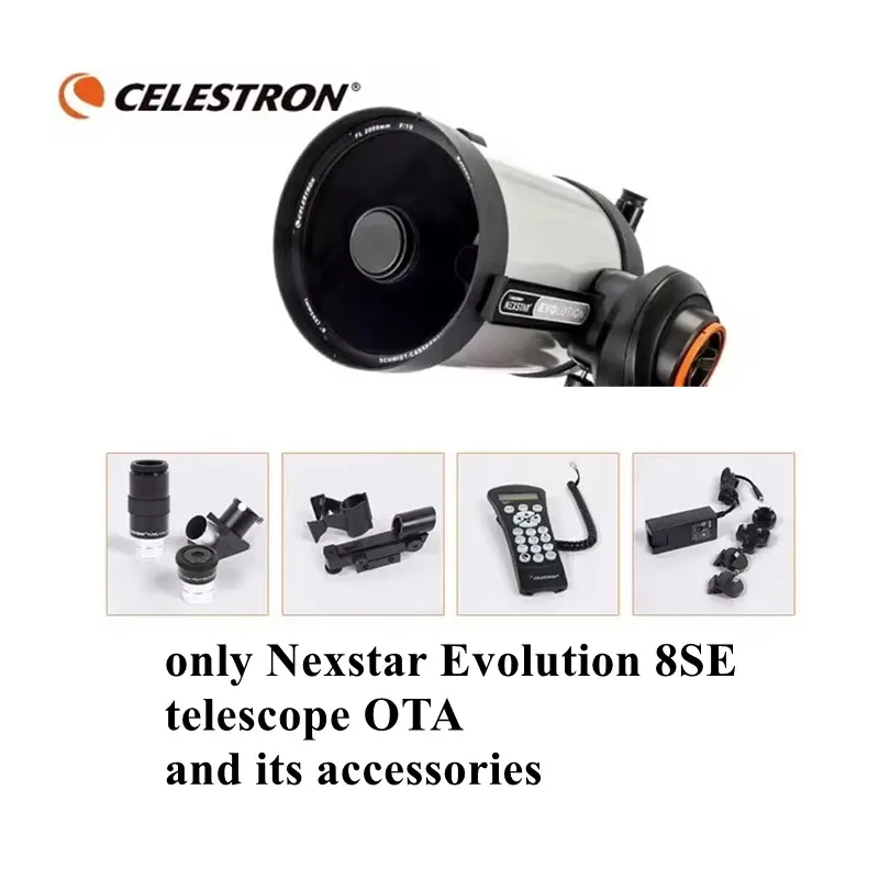 Celestron NexStar Evolution 8SE 203mm F/10 Only Telescope OTA With Accessories