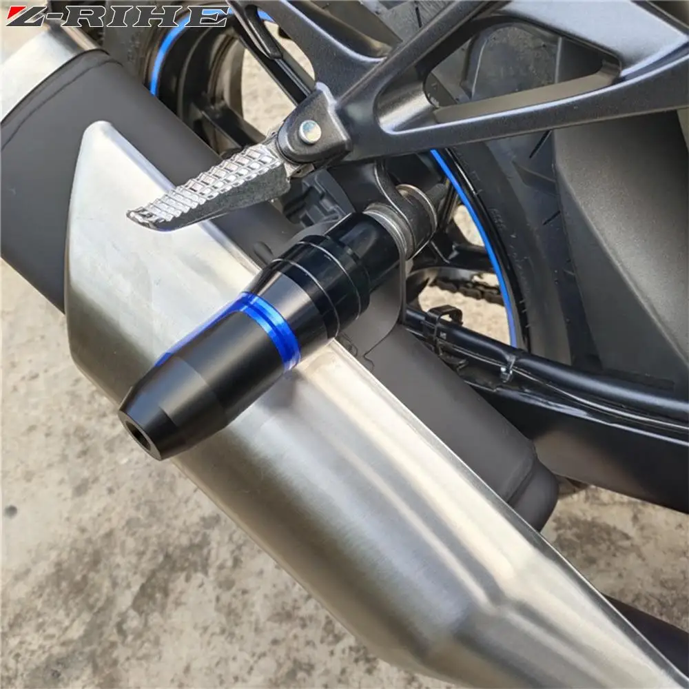 For BMW F800GT F800R F800GS F850GS F850 F800 GS ADV ADVENTURE Motorcycle CNC Exhaust Frame Sliders Crash Pads Falling Protector