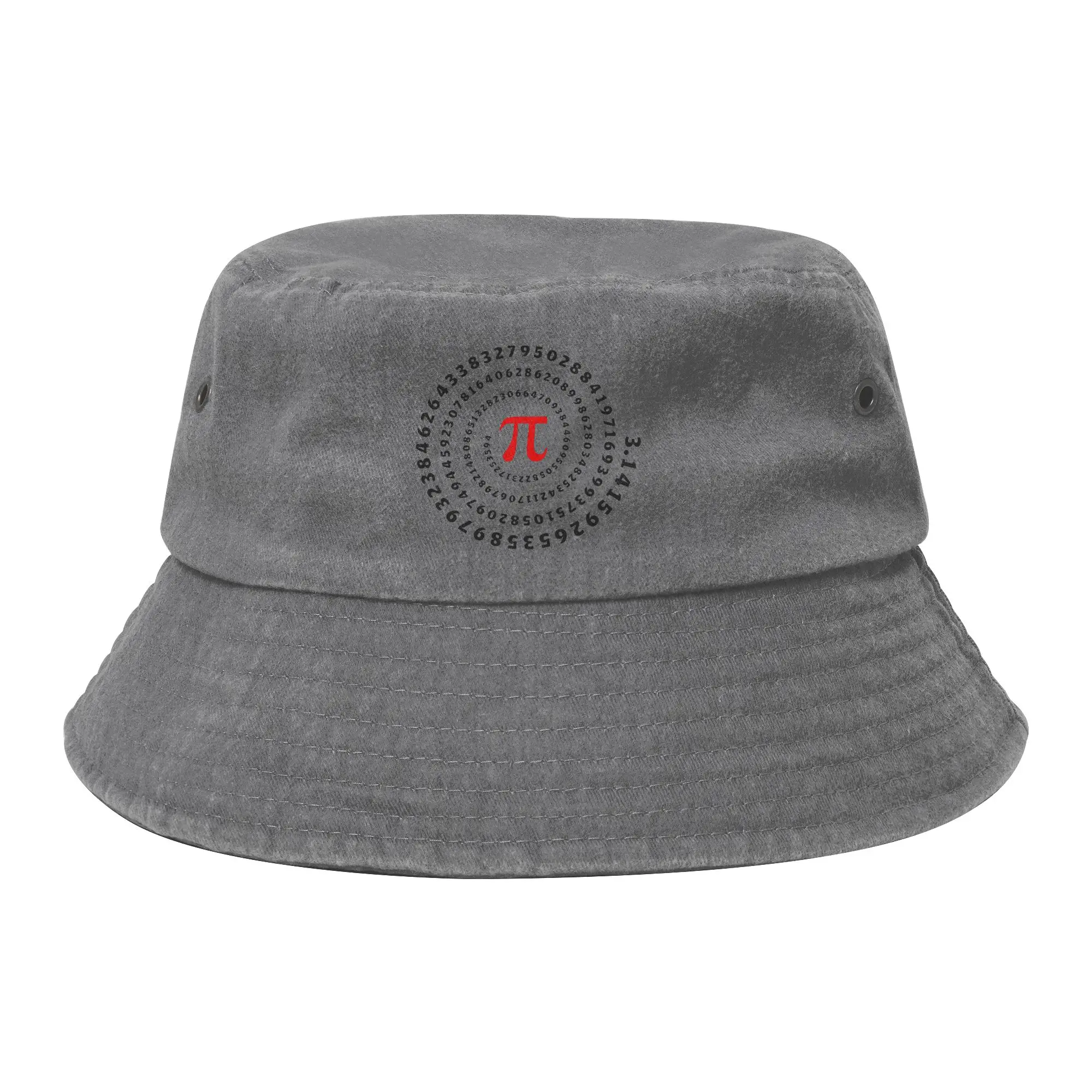 Pi Science Mathematics Math Bucket Hat Women Men Hiking Geek Nerd Distressed Denim Washed Fishing Cap Travel Headwear Boonie Hat