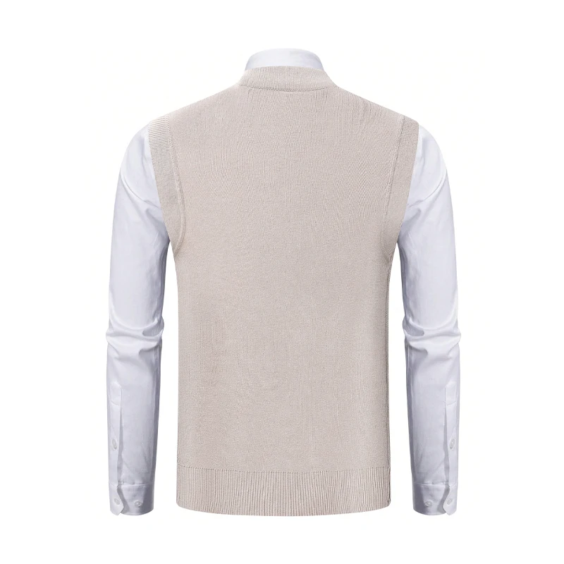 رجل لينة سترة سترة بلا أكمام بلوفر مغزول الزوج أبي موضة محبوك سترات منقوشة صدرية S-2XL