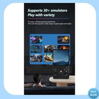 A47Z R36MAX Retro Handheld Game Console 128GB 4.0Inch IPS Screen Portable Pocket Video Player Supports 30+ Emulators A