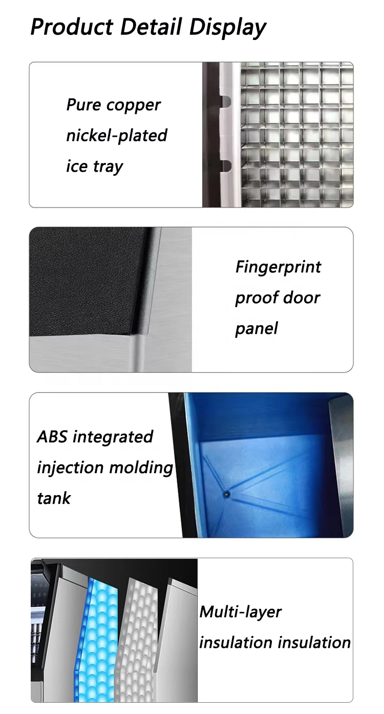Home Ice Makers for Ice Cubes, Commercial Ice Makers for Thin Snowflake  Makers