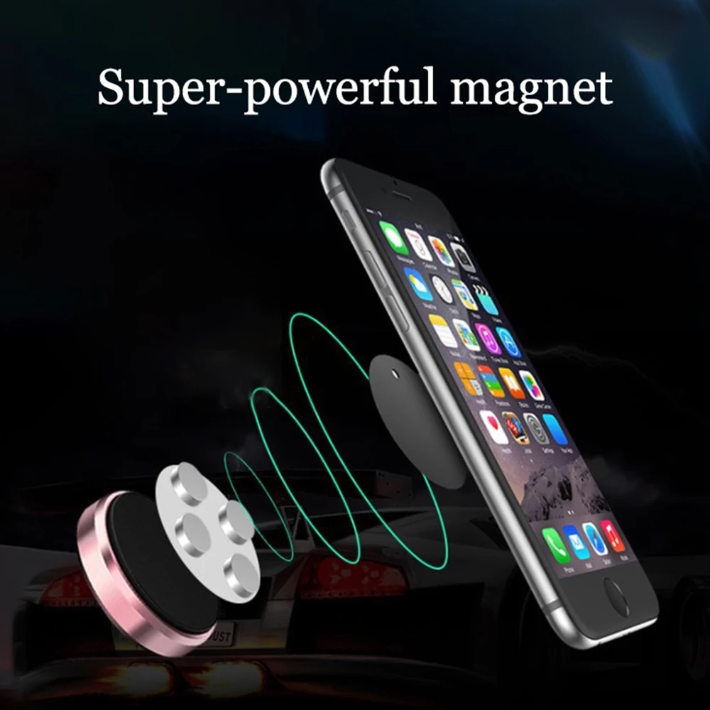 Magnetyczny uchwyt samochodowy na telefon Stojak na telefon komórkowy Magnetyczny uchwyt ścienny Szafka nocna do iPhone\'a 15 14 13 Pro Max Xiaomi