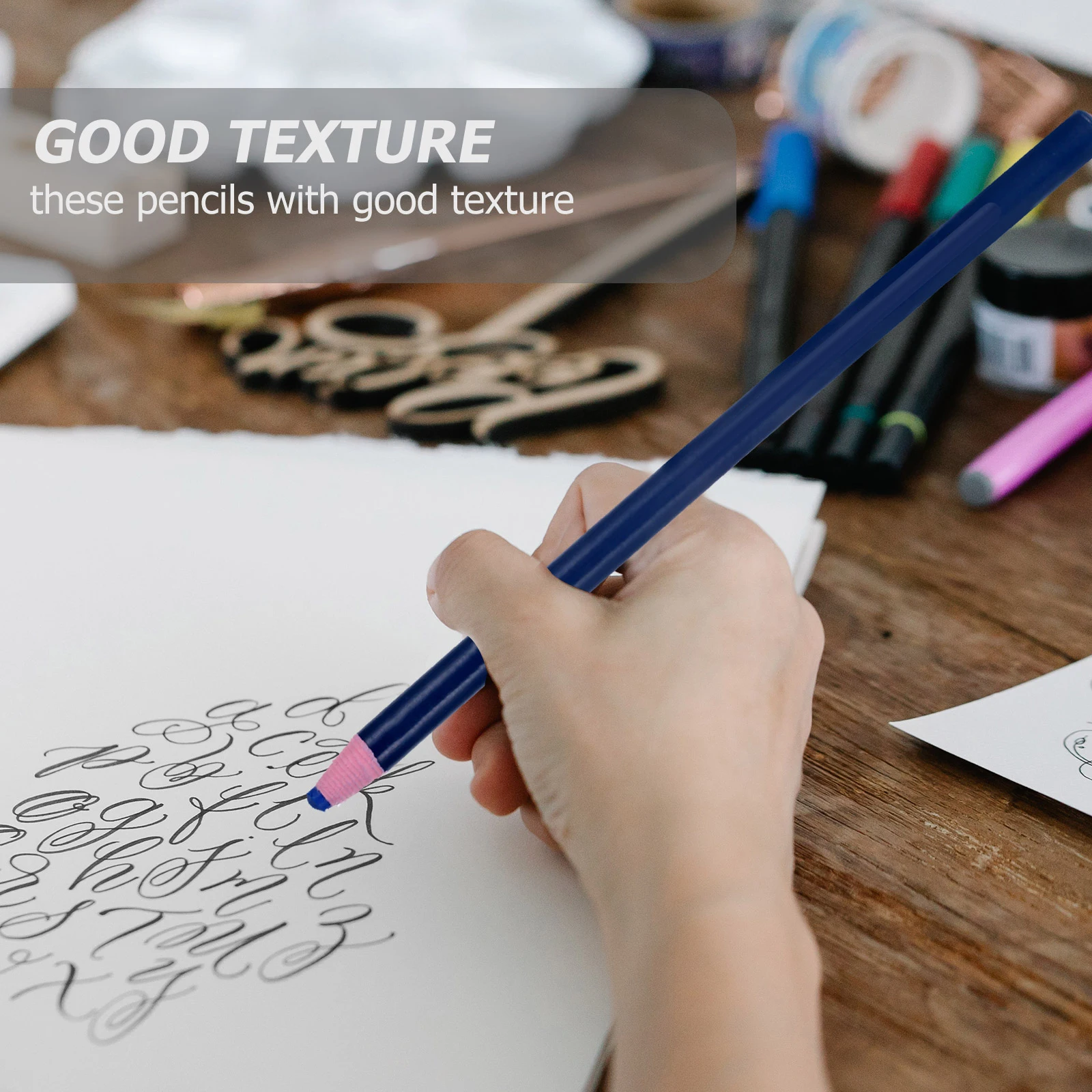 

12pcs 12 Pieces Peel Off Markers No Sharpening Wax Peel-Off Grease Pencil Pens Grease Pencil China Marker Supplies