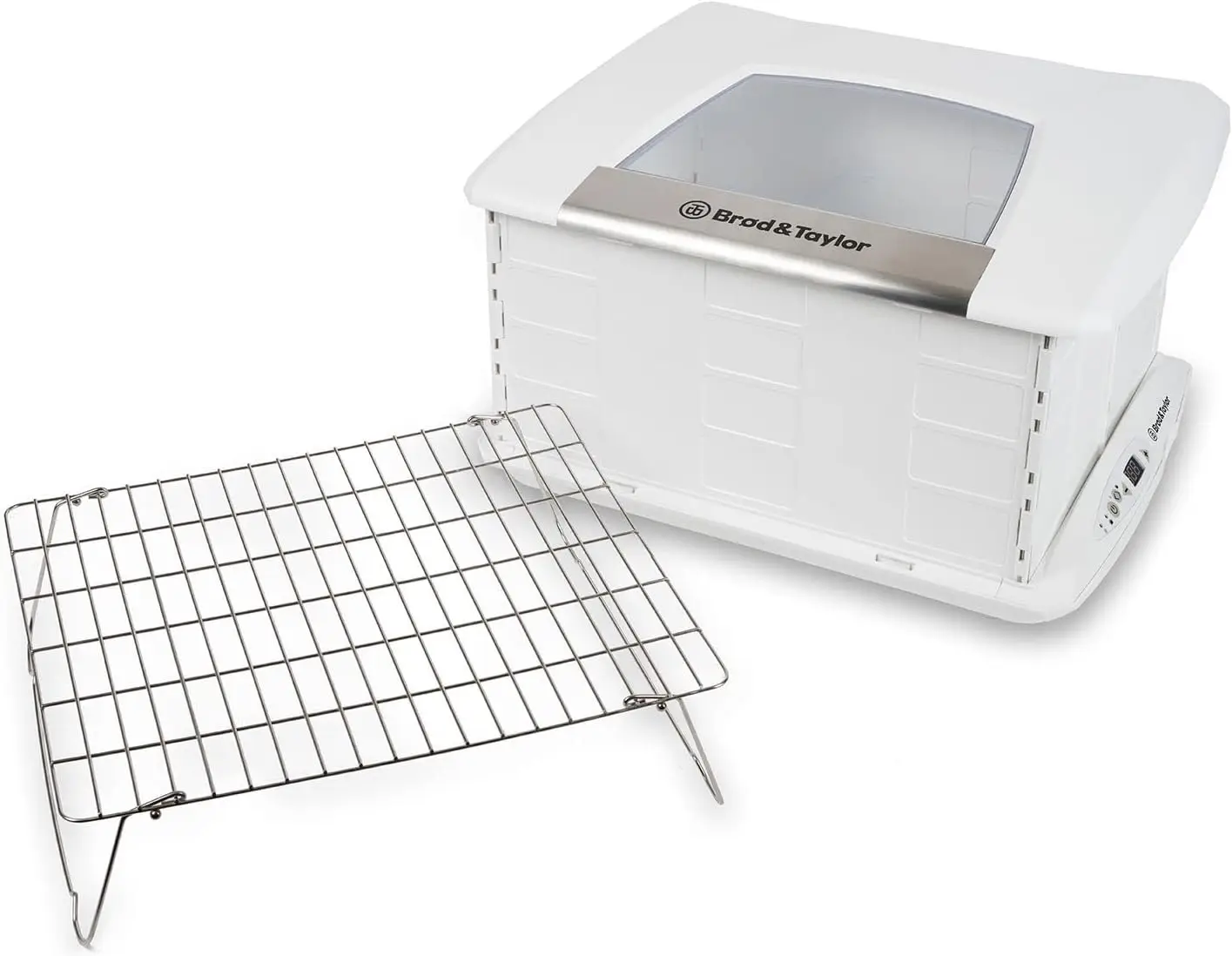 Folding Proofer & Slow Cooker (Proofer w/Accessory Shelf), White