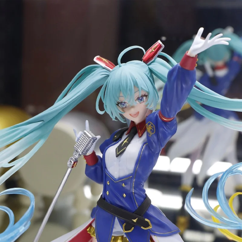 [Preventa] genuino Bandai Evolve Gundam X Miku aniversario proyecto especial Banpresto Vocaloid Hatsune Miku juguete coleccionable