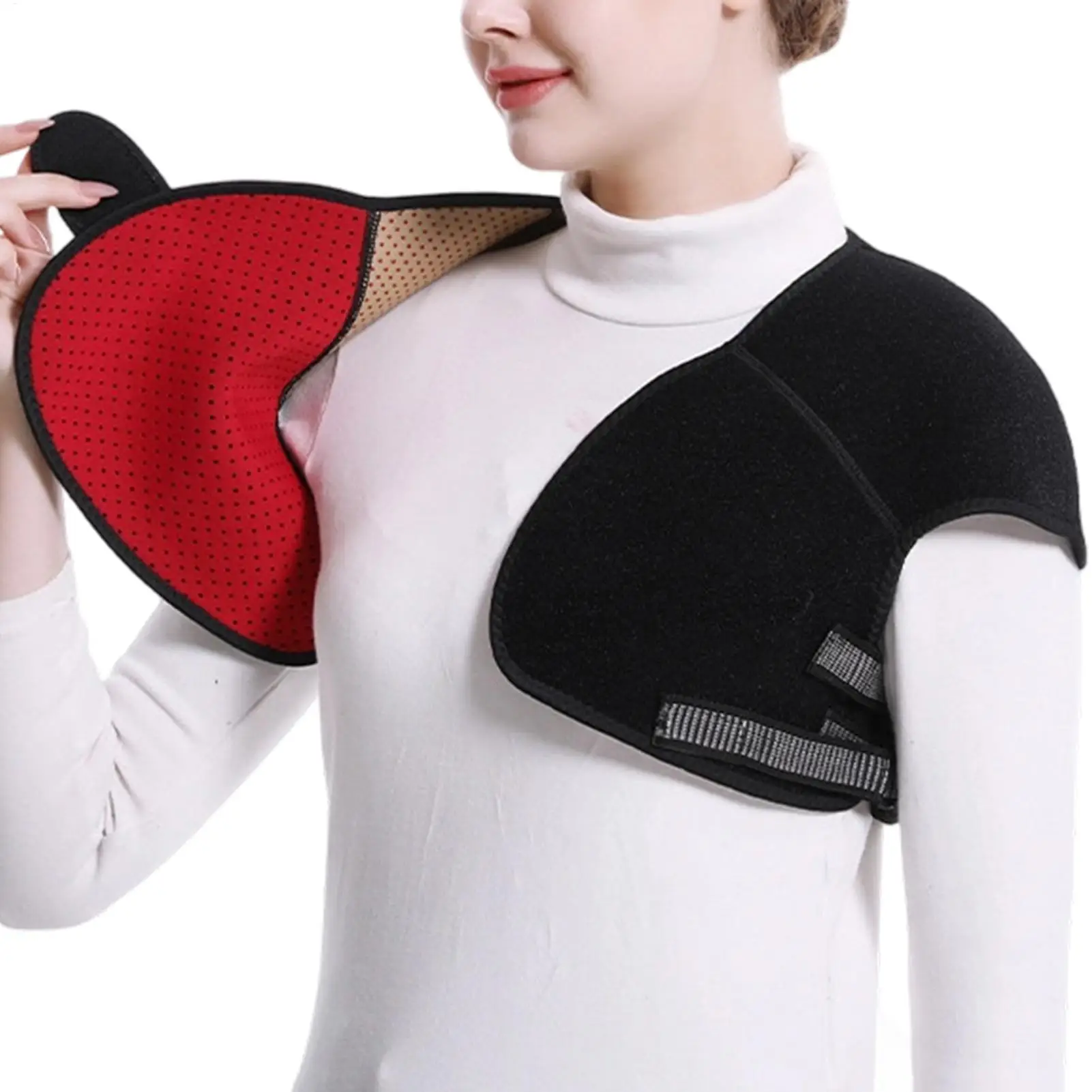 

Heated Vest Self-Heating Adjustable Warmer Winter Intelligent Heat Shawl Wraps For Adults Waist Shoulders Office Home Dormitory