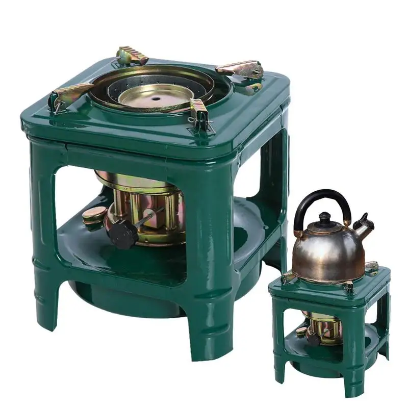 Kerosene Burner Camping Stove 8-core Retro Diesels Stove Home Tent Heating Stove Picnic Cookware camping water heating stove