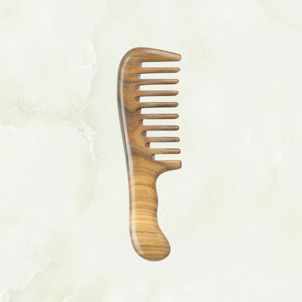 Verawood Hair Comb – Natural Anti-Static Comb with Close Teeth for Scalp Massage & Blood Circulation
