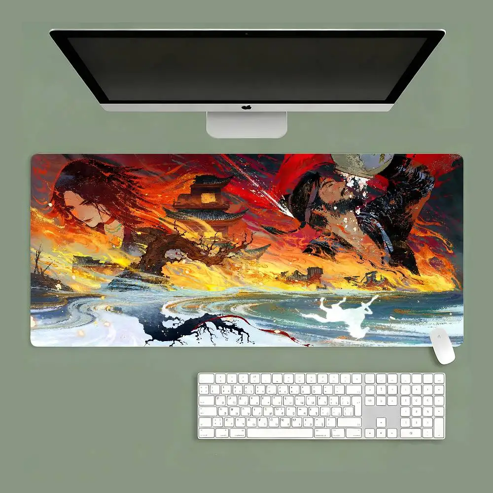 

Song Of The Clouds Mouse Pad Computer Mat Deskpad Laptop Keyboard Mat Office Large Landscape Mousepad