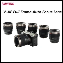 Samyang V-AF 20mm/24mm/35mm/45mm/45mm/75mmT1.9 100mmT2.3 Series Camera Lens Full Frame Auto Focus Lens For Sony E Mount Camera