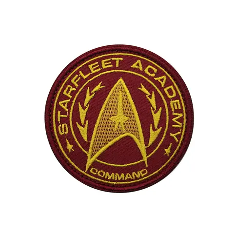 Nytt 3D-broderidekal Rymdskepp Amerikansk stridsmilitär Friluftskläder Ryggsäck Hatttillbehör DIY Dekorativt märke Ikon 11 best sales Star Trek: Ringarna - №5