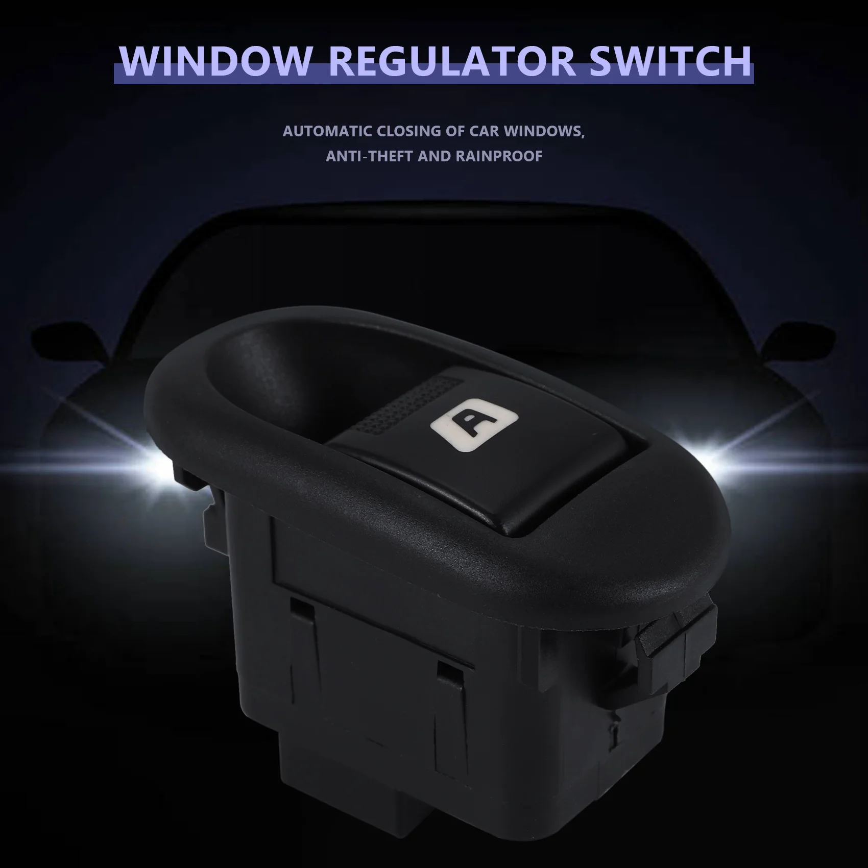 สวิตช์ควบคุมกระจกไฟฟ้า Master สำหรับ C3 C2ซีตรองสำหรับเปอโยต์1007 #6554 L7