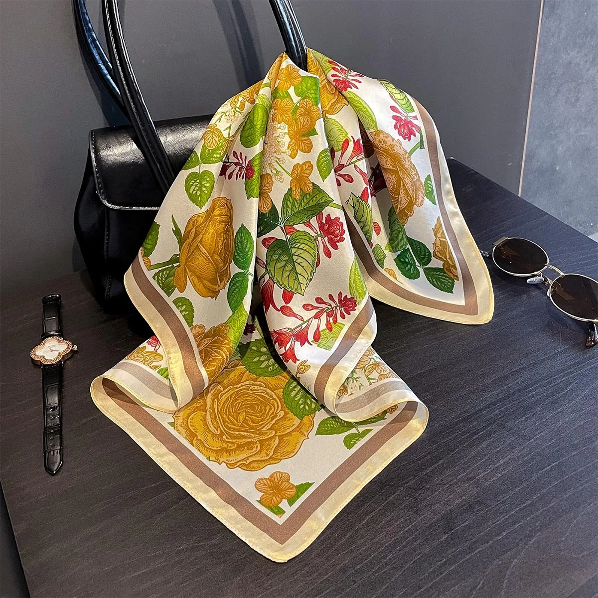 

Новые шарфы из 100% натурального шелка: квадратные платки, хиджабы, повязки на голову, шали, женские фуляры, натуральные пашмини, модные банданы