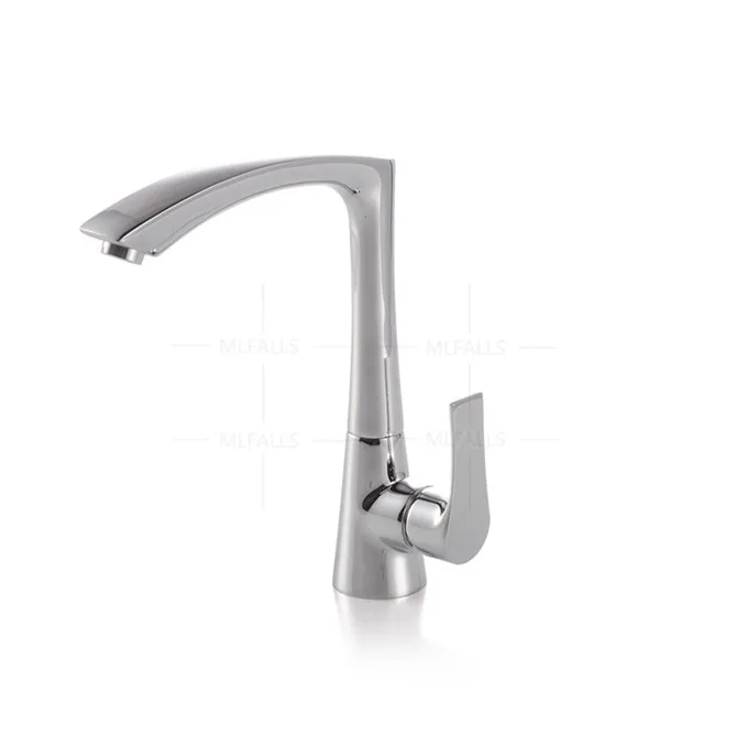 

Смеситель для кухни на палубе, однорычажный смеситель для кухонной мойки с гусиной шеей