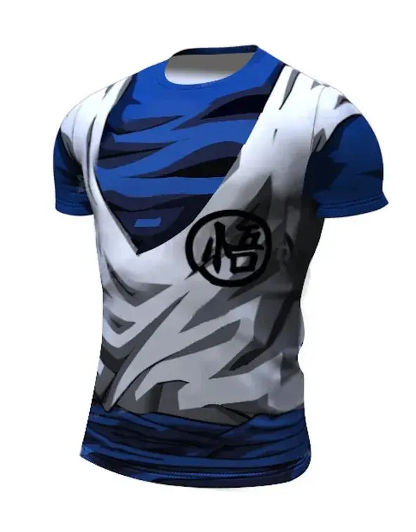 T-shirt respirant imprimé en 3D sur le thème des arts martiaux Dragon Ball Wukong « Auto-maîtrise » Été 2026 – Haut Y2K pour adulte et enfant