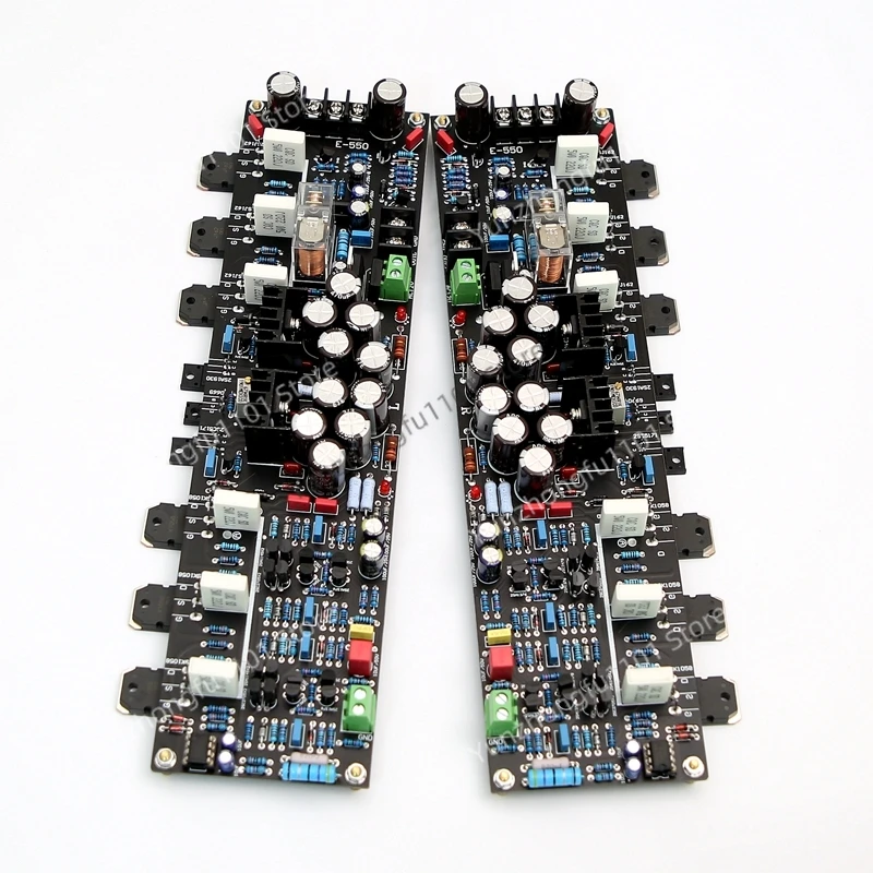 

Новейшая плата усилителя мощности класса А E508 (на базе схемы Accuphase E550) 2SA1930 2SC5171, MJE340/MJE350