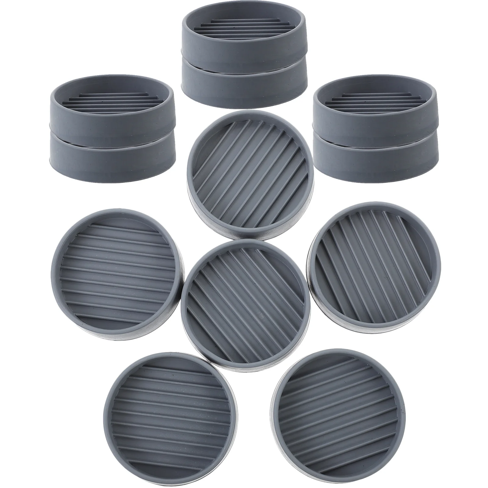 

12Pcs Furniture Leg Caster Cups Chair Table Wheel Stoppers Durable Rubber Materials Long Service Life Caster Cups