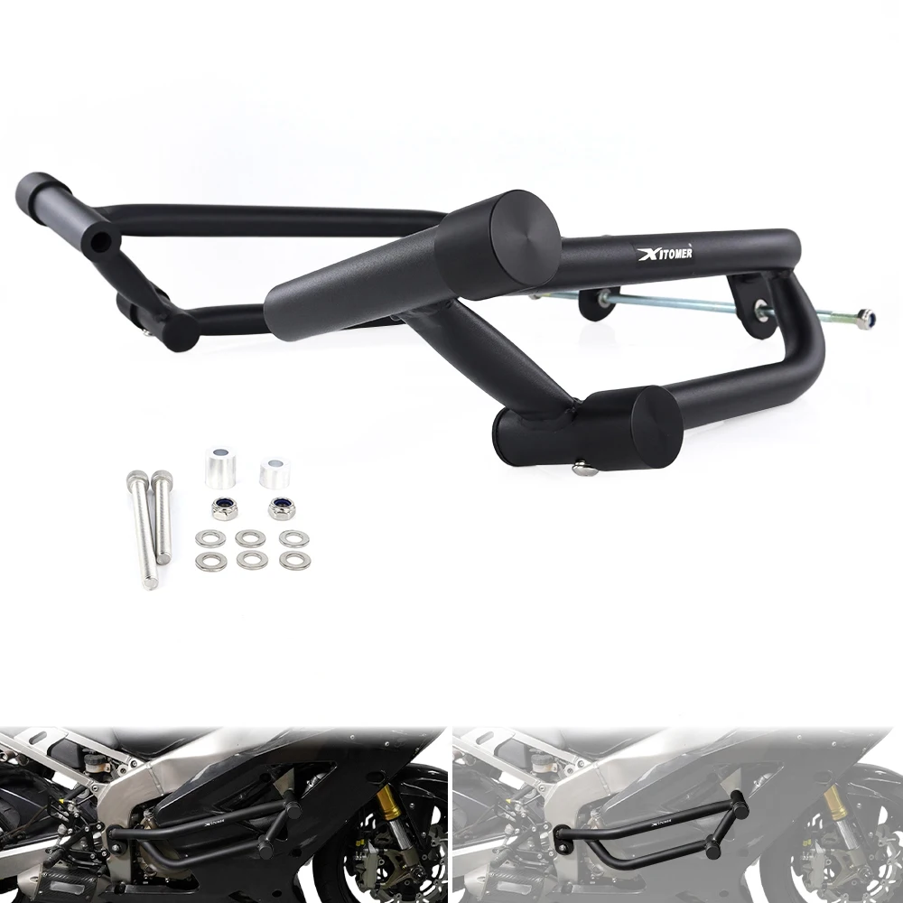 

Engine Guard Highway Bars Protector Race Rail Motorcycle Stunt Cage Crash Cage ZX6R ZX-6R ZX-6R 636 2003-2004 For Kawasaki