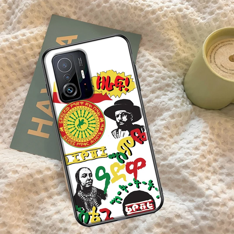 Emperor Menelik Ii Of Ethiopia Adwa For POCO F5 F3 F4 GT X4 M5s X3 Pro X5 Pro Case For Xiaomi Mi 13 Lite 12 X 11T 12T Pro Cover