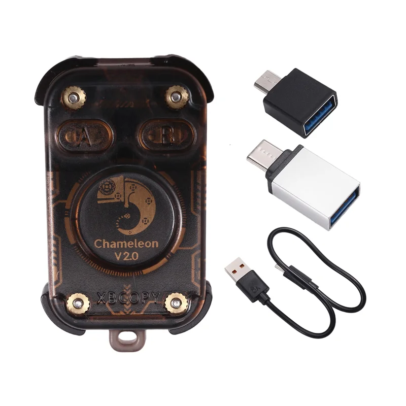 【Exclusive!】Chameleon V2.0 RFID Emulator Reader Smart Chip 125Khz 13.56Mhz Card Decoder Restart NFC Duplicator Smart Card Device