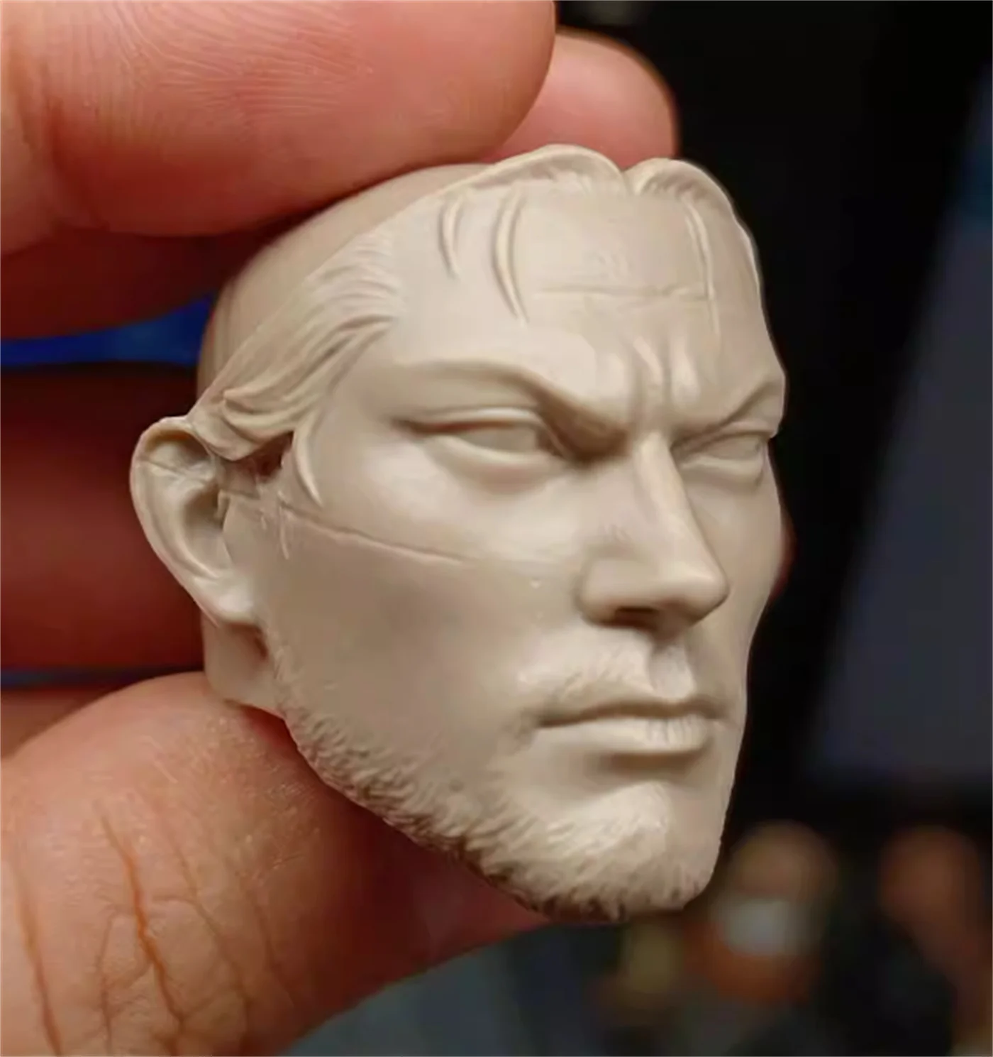 

1/6 Head Sculpt Carving Miyamoto Musashi Japanese samurai Asia Movie Model toys Fit 12'' Inch Action Figure