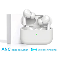 Air Pro ANC Wireless Earphone Bluetooth Headsets Pro 2 Active Noise Cancellation Wireless Charging TWS Earbuds Stereo With Box