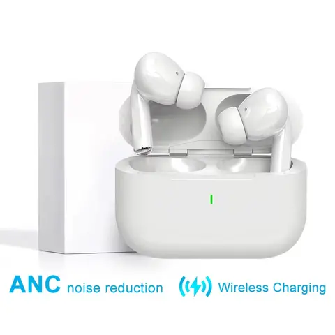 Air Pro ANC écouteur sans fil Bluetooth casques Pro 2 suppression Active du bruit charge sans fil TWS écouteurs stéréo avec boîte
