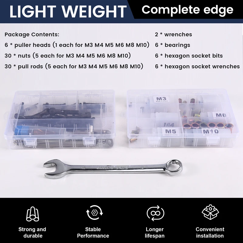 Manual Rivet Nut Tool Thread Rivet Machine Insertion Pull Female Head Rivet Tool M3 M4 M5 M6 M8 M10 Rivet Tool