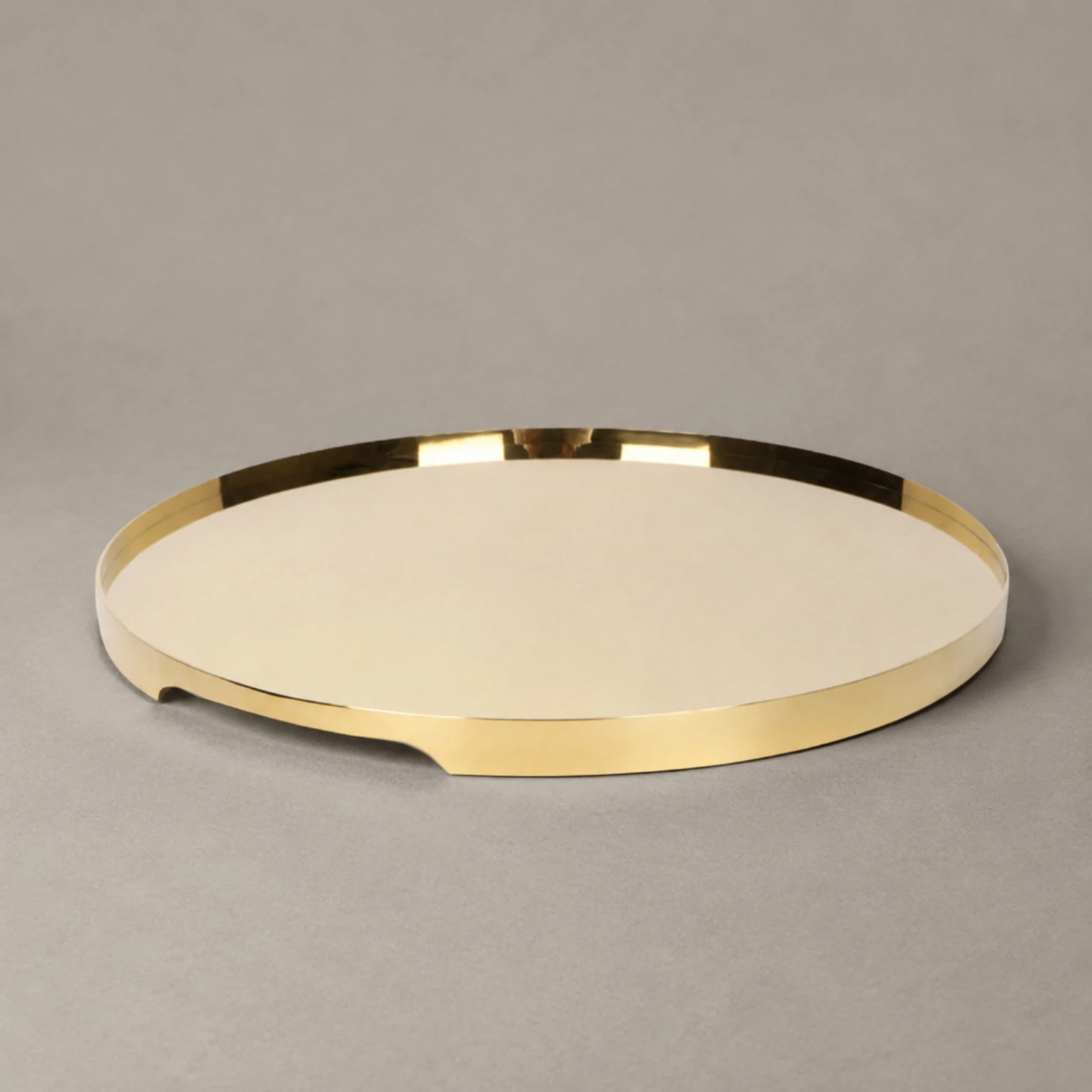Mirror Finish Tray Polished Stainless Steel Tray Platter Decorative Silver for Coffee Table, Entryway
