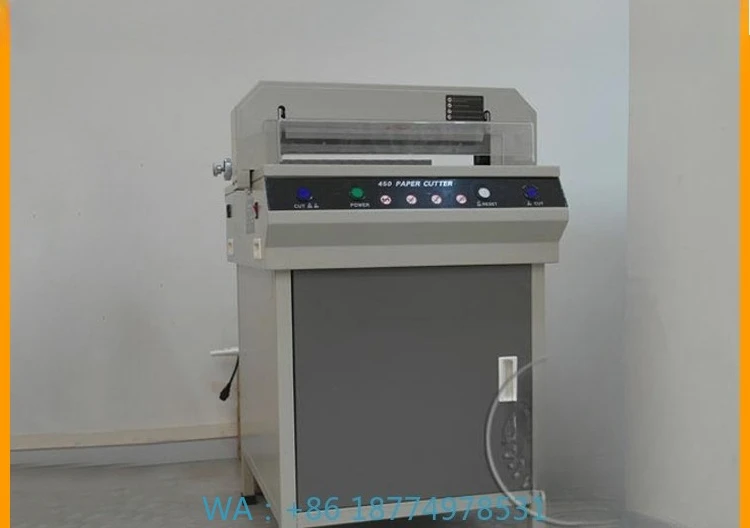 

Резак/Машина для резки бумаги на продажу450V+ Электрическая гильотина/Бумага